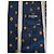 3 cravates chanel vintage Blanc Multicolore Jaune Bleu Marine - vue 11