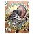 Foulard/Carré Hermès 90 cm "Fauna e Flora del Texas" Olivier Kermit Bronzo