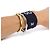 Set Chanel 2000s Ensemble Bandeau Bracciale Coco Fascia Polso Blu Navy - vista 5