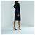Autre Marque Abito Bodycon Cushnie et Ochs Jersey Nero e Blu Seta - vista 8