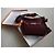 Borsa a tracolla Hermès Jypsiere in pelle bordeaux Bordò - vista 14