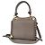 Borsa a mano See by Chloé Tilda in pelle grigia Grigio