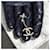 Orecchini Crystal CC di CHANEL Gold hardware - vista 4