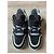 Sneakers Louis Vuitton Strass Nero Grigio - vista 3