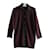 Yves Saint Laurent Wollstrickjacke Schwarz Bordeaux  - Ansicht 1