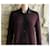 Yves Saint Laurent Wollstrickjacke Schwarz Bordeaux  - Ansicht 3