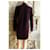 Yves Saint Laurent Wollstrickjacke Schwarz Bordeaux  - Ansicht 5