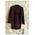 Yves Saint Laurent Wollstrickjacke Schwarz Bordeaux  - Ansicht 6