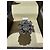 Autre Marque Daisy Ring Diamanten 18 Karat Weißgold Größe 50 Silber Hardware - Ansicht 4