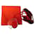 Pendentif et broche Pik-Cœur Yves Saint Laurent Argenté Rouge  - vue 1