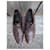 Autre Marque Scarpe stringate Brooks derby in pelle marrone  - vista 2