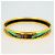 Hermès Bracciale Tiger in Smalto PM Hermes Multicolore D'oro - vista 2