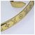 LOUIS VUITTON Cintura in Pelle Mahina Monogramma Oro M9614W LV Auth bs17576 D'oro - vista 6