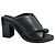 Sandali con tacco chunky e cinturino imbottito Duvile Jigsaw Nero