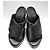 Sandali con tacco chunky e cinturino imbottito Duvile Jigsaw Nero - vista 6