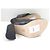 Sandali con tacco chunky e cinturino imbottito Duvile Jigsaw Nero - vista 9