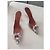 Amina Muaddi Decolte Slingback begum Grigio - vista 5