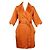 Abrigo trench en óxido/naranja Yves Saint Laurent