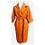 Abrigo trench en óxido/naranja Yves Saint Laurent - vista 5