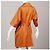 Abrigo trench en óxido/naranja Yves Saint Laurent - vista 7