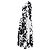 Abito midi stampato con vita attorcigliata Alexander Mcqueen in cotone multicolore - vista 2