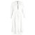 Abito camicia midi con bottoni e maniche lunghe Alexander Mcqueen in cotone bianco - vista 4
