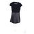Maje Mini Kurzarmkleid in Marineblau und Silber-Polyester - Ansicht 4