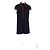 Vestido mini con cuello de encaje Riloid Maje en poliéster azul marino - vista 4