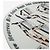 Fornasetti Plaque de calendrier blanche 2024 - vue 3