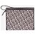 Max Mara Borsa a mano in jacquard marrone - vista 3
