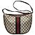 Borsa a spalla incrociata Gucci GG Ophidia Dome Beige