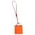Hermès Taschenanhänger Orange Leder  - Ansicht 1