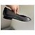 Ballerine Chanel Bicolore in Pelle Nera e Metallizzata Nero Metallico - vista 3