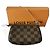 LOUIS VUITTON Mini Pochette Accessori Ebano Marrone chiaro Marrone scuro