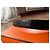 Cinturón Hermès de cuero de cocodrilo negro con hebilla H dorada 85 cm - vista 3
