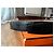 Cinturón Hermès de cuero de cocodrilo negro con hebilla H dorada 85 cm - vista 4