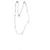 Hermès Collar Farandole 120cm Hardware de plata  - vista 1