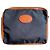 Pochette Longchamp in Nylon e Pelle Marrone Nero
