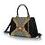 Borsa a mano Gucci Supreme monogramma Osiride Marrone
