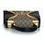 Borsa a mano Gucci Supreme monogramma Osiride Marrone - vista 4