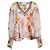 Blusa estampada floral CAMILLA con strass