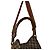 Bamboo Borsa a spalla Gucci Monogram GG con manico in bambù e tracolla Web Beige - vista 6