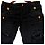 Gucci Tom Ford Rare Black Bondage Style Denim Negro - vista 2