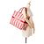 Book Tote Dior Rosso Grande Borsa a Strisce - vista 9