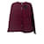 Cambon Chanel 2013 Pullover Paris-Edinburgh FR40 Dunkelviolett Wolle