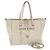 LOUIS VUITTON Borsa Tote Lumineuse PM Monogram Empreinte Neige M93411 Auth 86195 Bianco