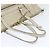 LOUIS VUITTON Borsa Tote Lumineuse PM Monogram Empreinte Neige M93411 Auth 86195 Bianco - vista 7