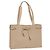 GUCCI GG Canvas Tote Bag Beige Silber 002 1053 Auth 90509