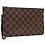 LOUIS VUITTON Poche Accessoire Damier Ebene Neverfull MM LV Auth 90028