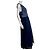Vera Wang Abito da ballo in paillettes e tulle blu navy - vista 3